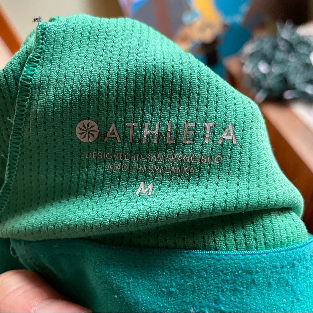 Green Athleta Bra - Picture 4 of 4